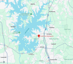 SouthTown Watersports Lake Norman Map SouthTown Watersports Lake Norman Map
