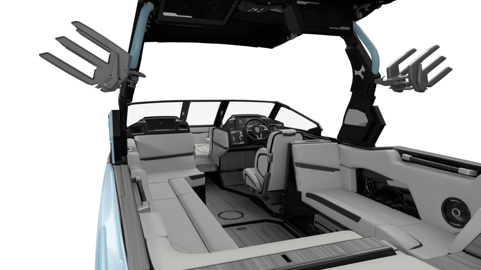 Supra SE450 luxurious interior seating and finishes