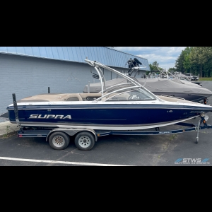 2007 - Supra - Sunsport 24V - boat - Blue - SouthTown Watersports - Charlotte, NC - featured image