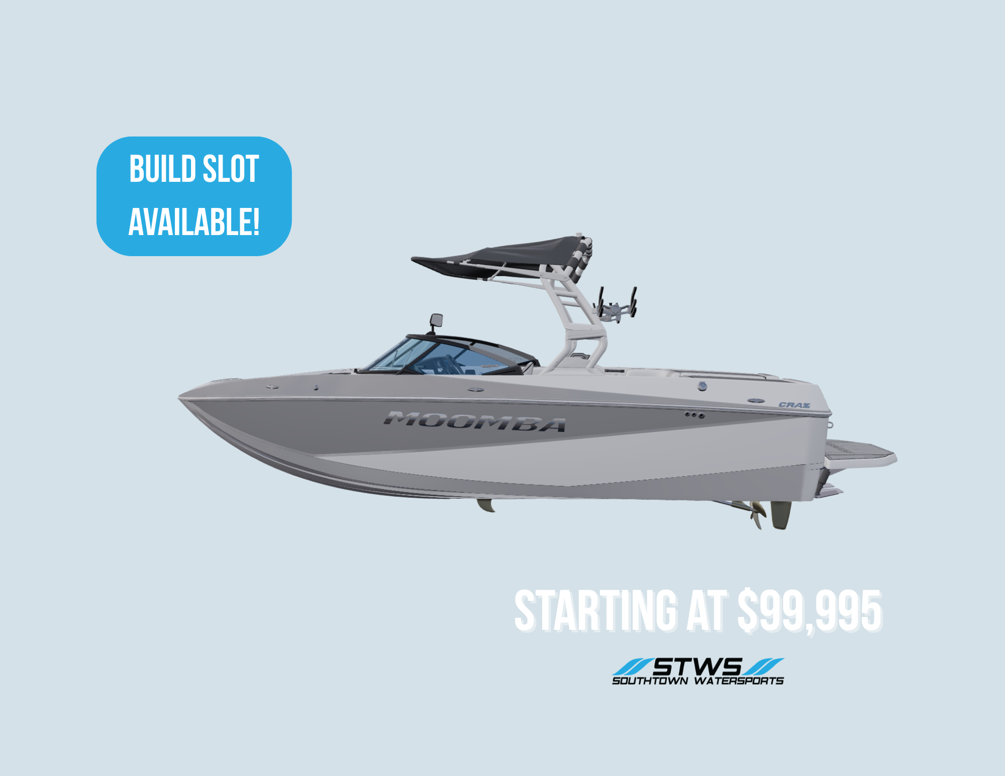 Moomba Craz 2026 (Build Slot) boat