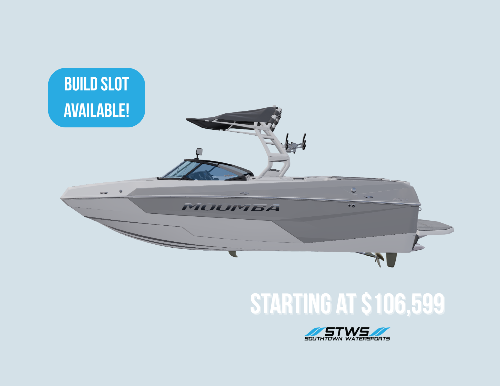 Moomba Max 2026 (Build Slot) boat