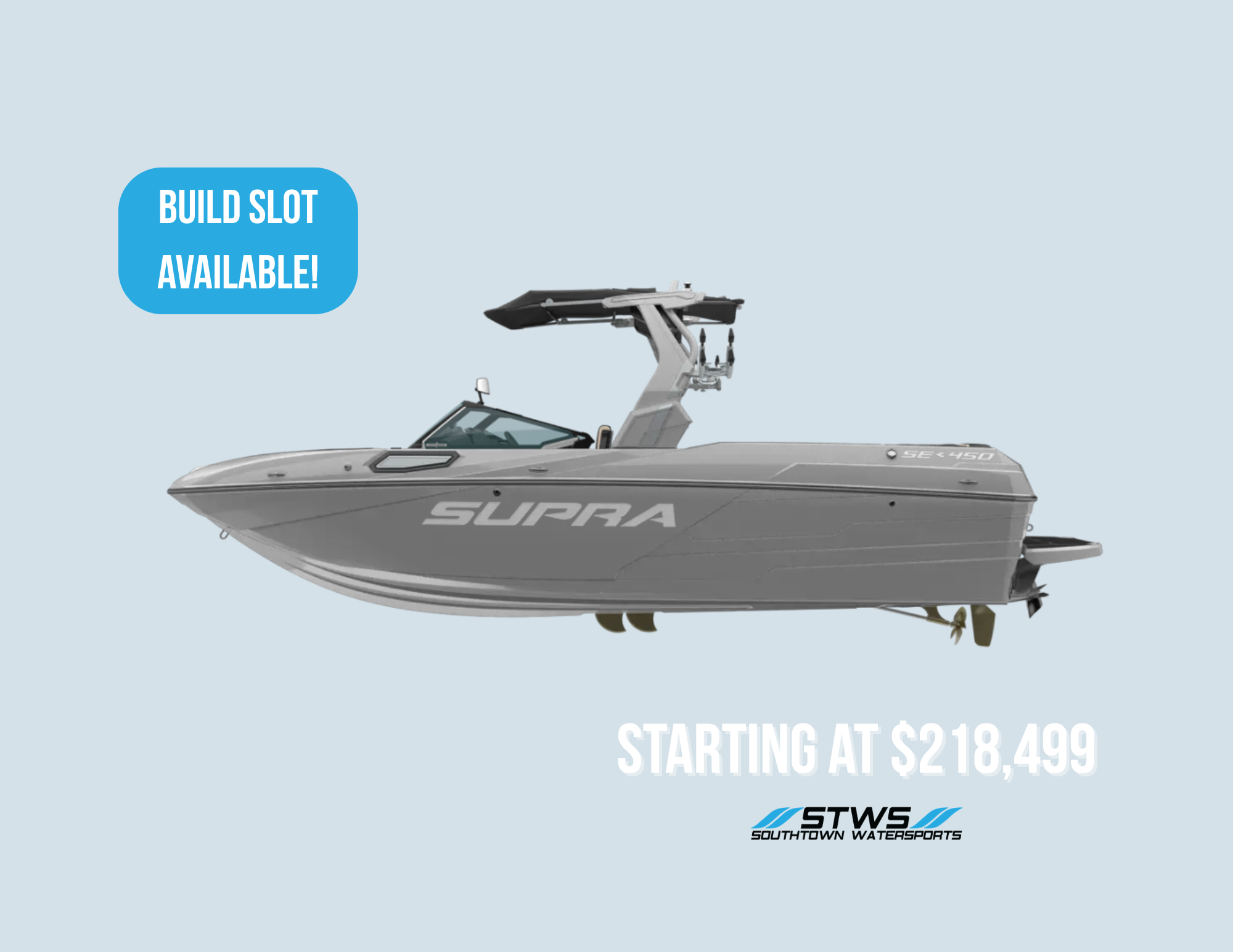 Supra SE 2026 (Build Slot) boat