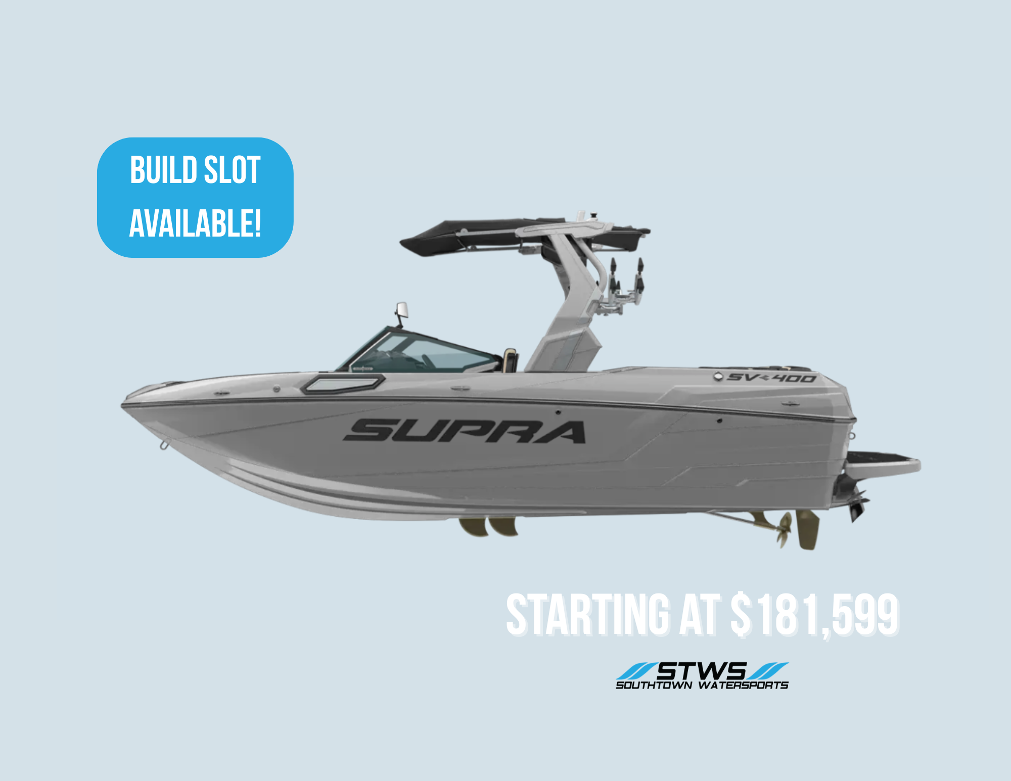 Supra SV 2026 (Build Slot) boat