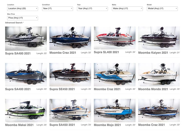 Conviently Browse Our Complete Inventory from Anywhere