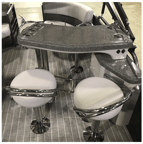 REC Bar Boat with Bar Stools