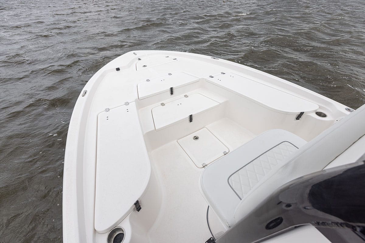 Sea Fox 251 Bay Fox bow view