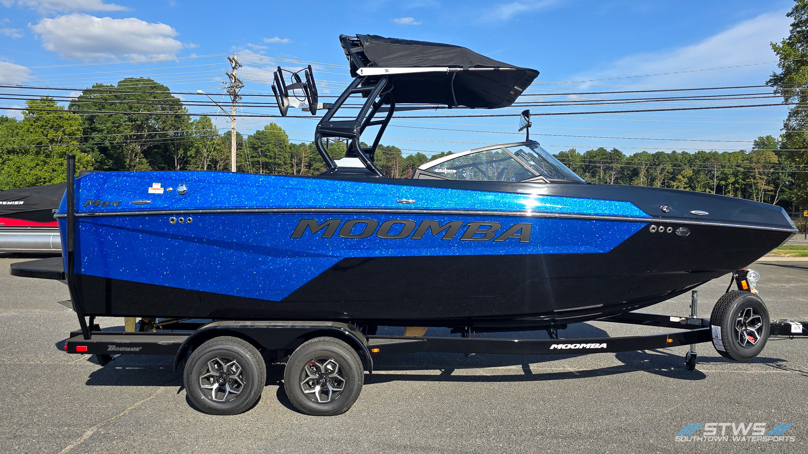 Moomba Max 2025 – Brittany Blue Flake / Black