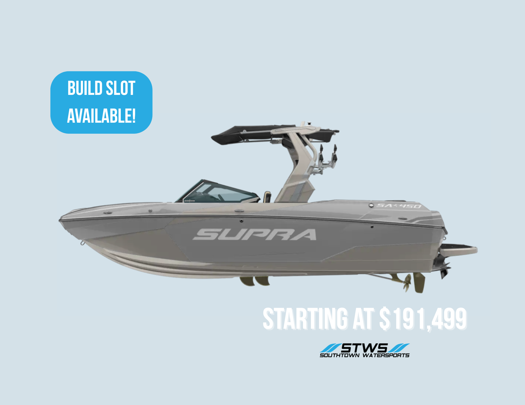 2026 - Supra - SA - boat - SouthTown Watersports - Charlotte, NC - featured image