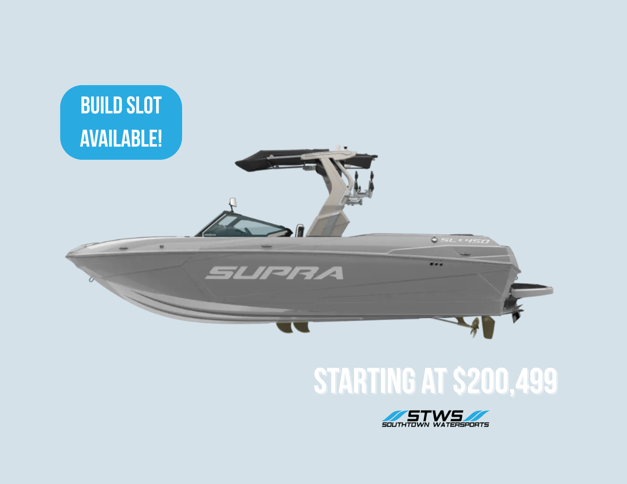 2026 - Supra - SL - boat - SouthTown Watersports - Charlotte, NC - featured image